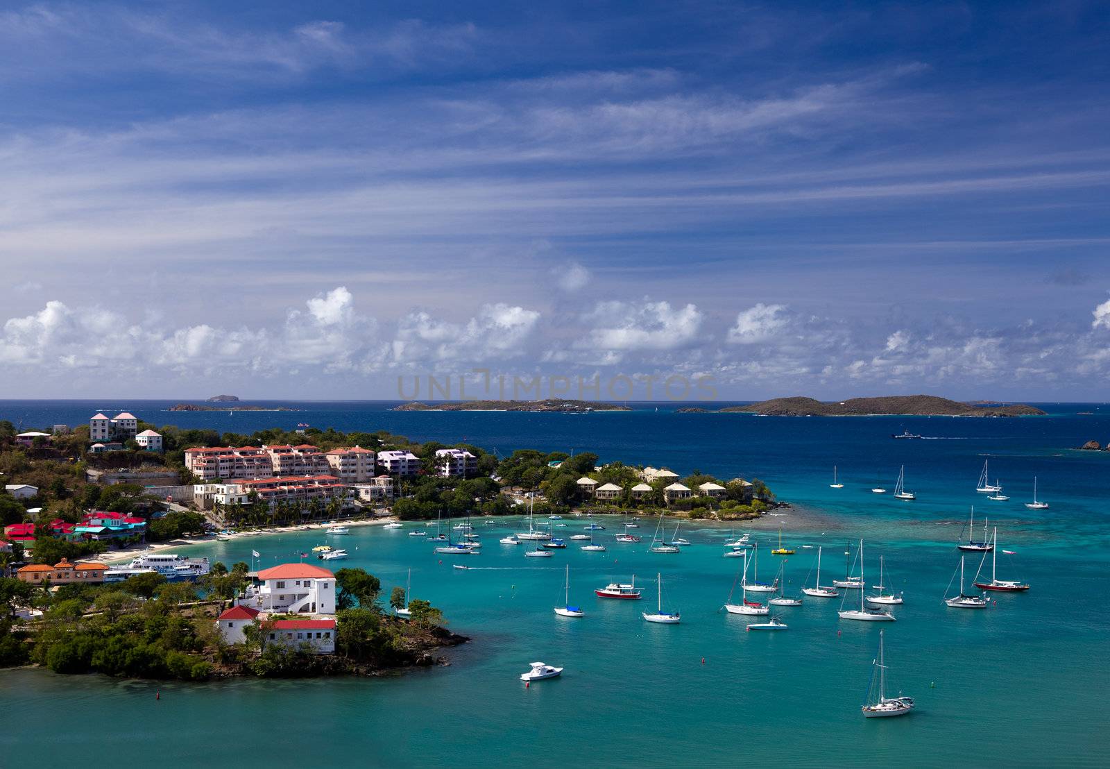 Entering Cruz Bay on St John by steheap