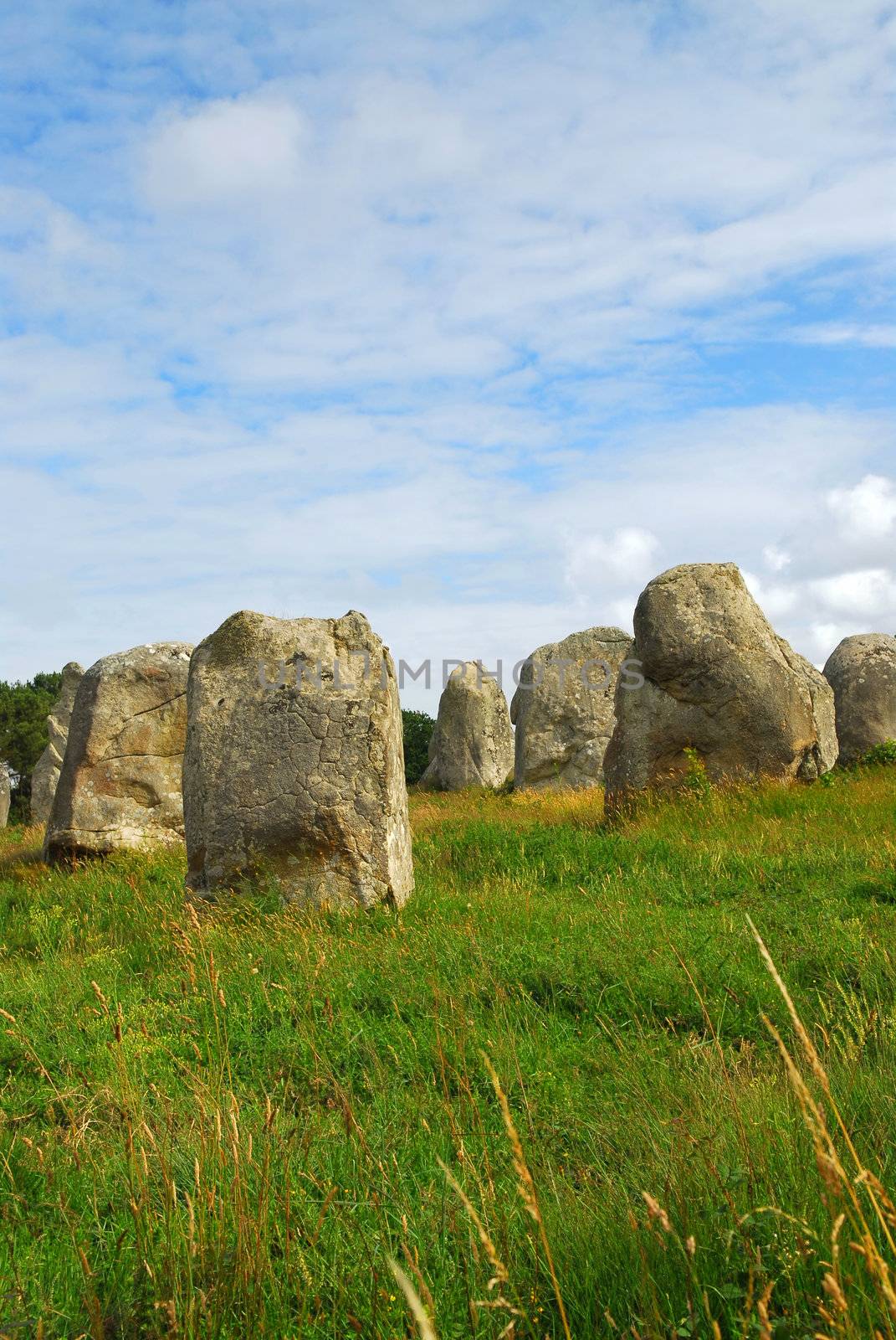 Megalithic monuments in Brittany by elenathewise