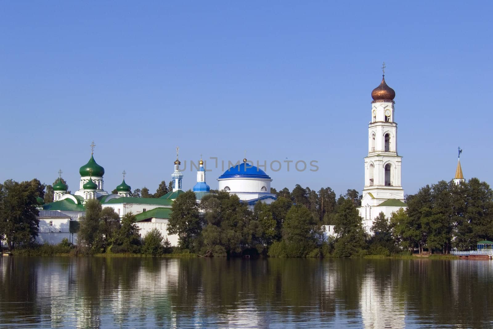 Summer.Kazan city.Raifskiy priory.