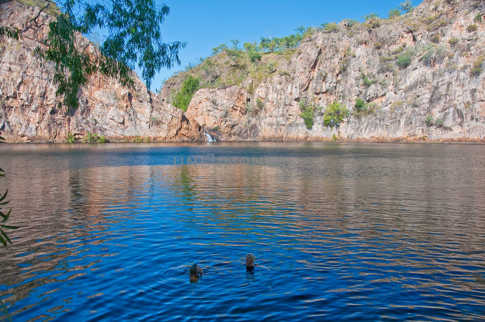 a water pool at Litchfield national park, australia