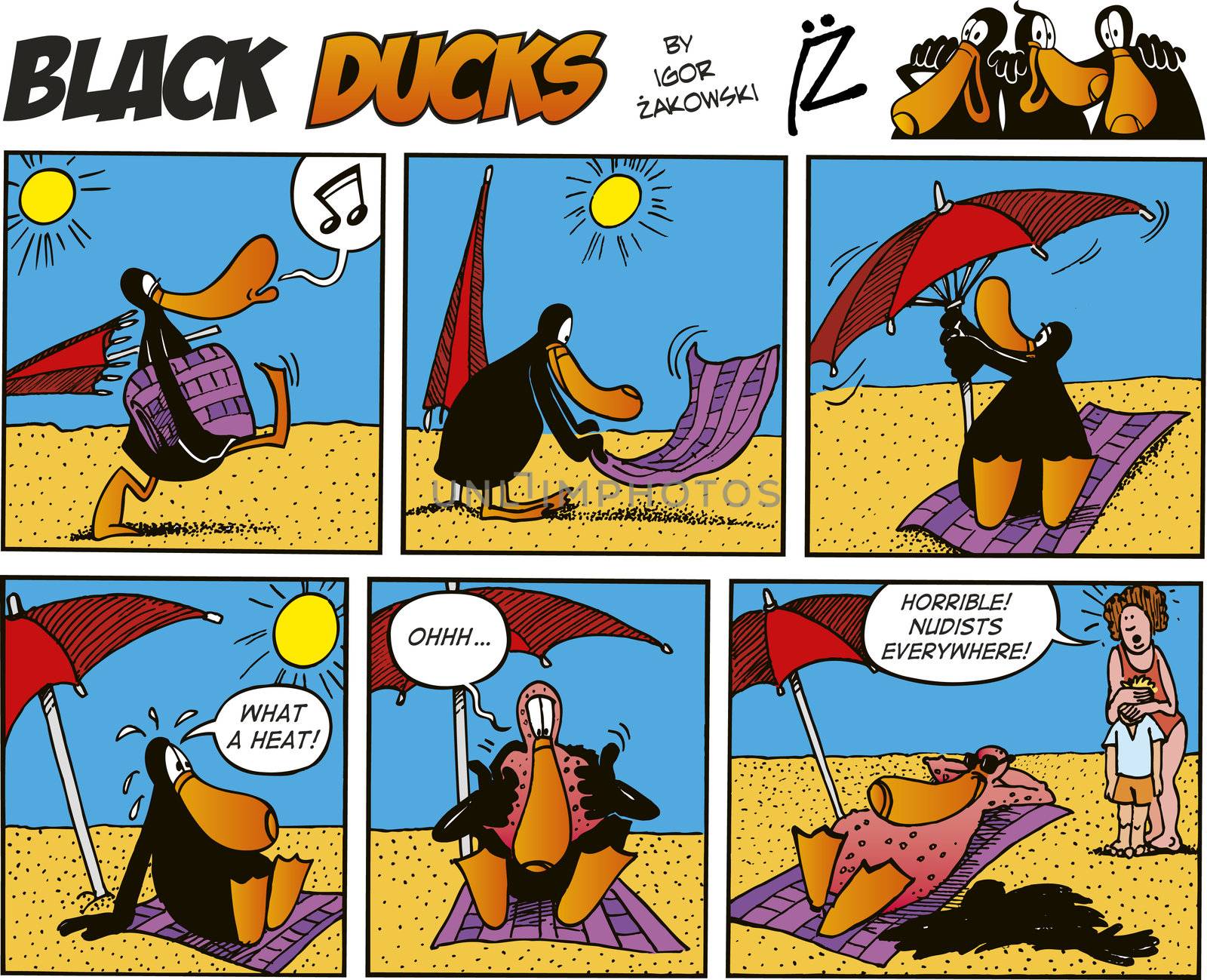 Black Ducks Comic Strip episode 31