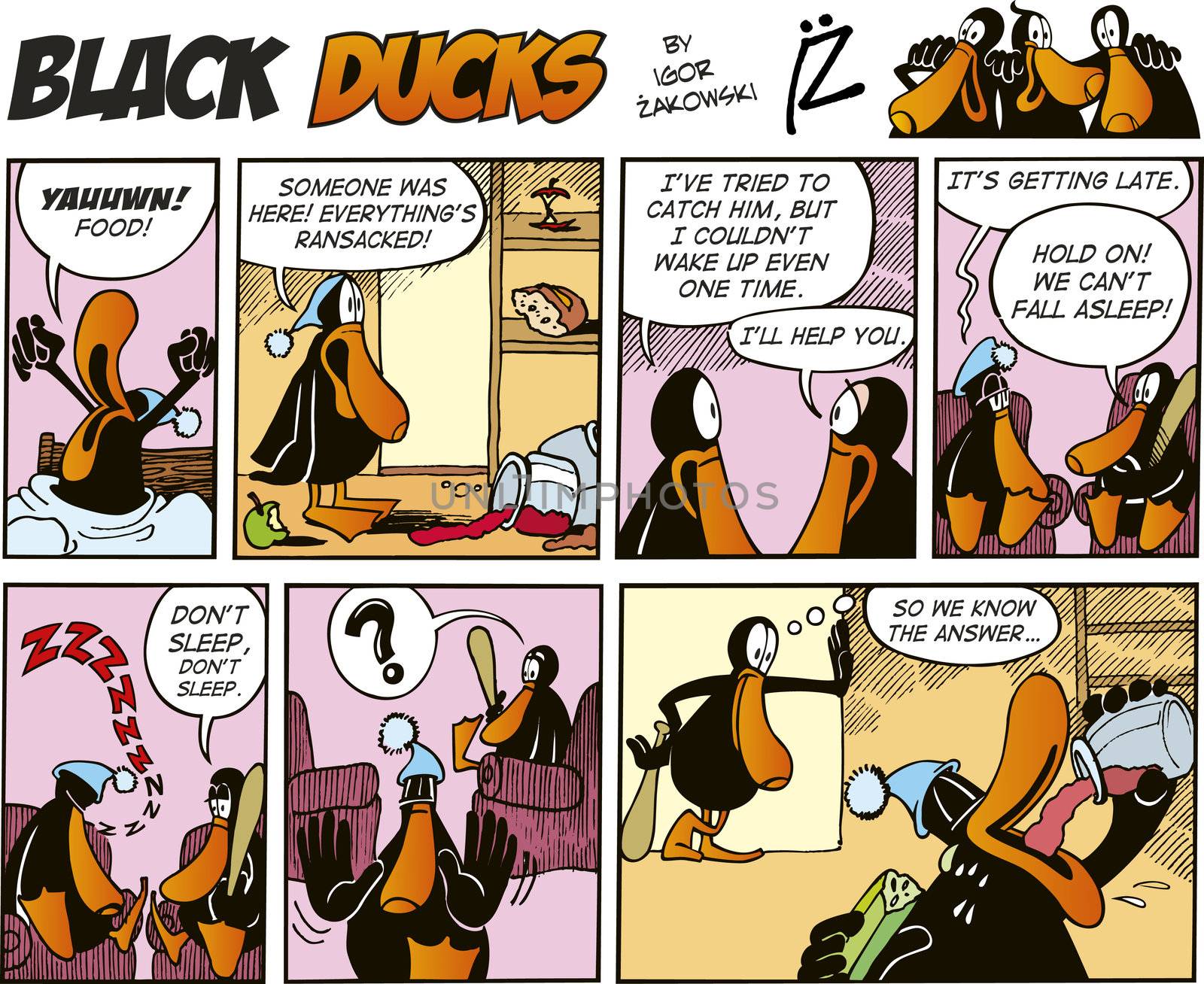 Black Ducks Comic Strip episode 32