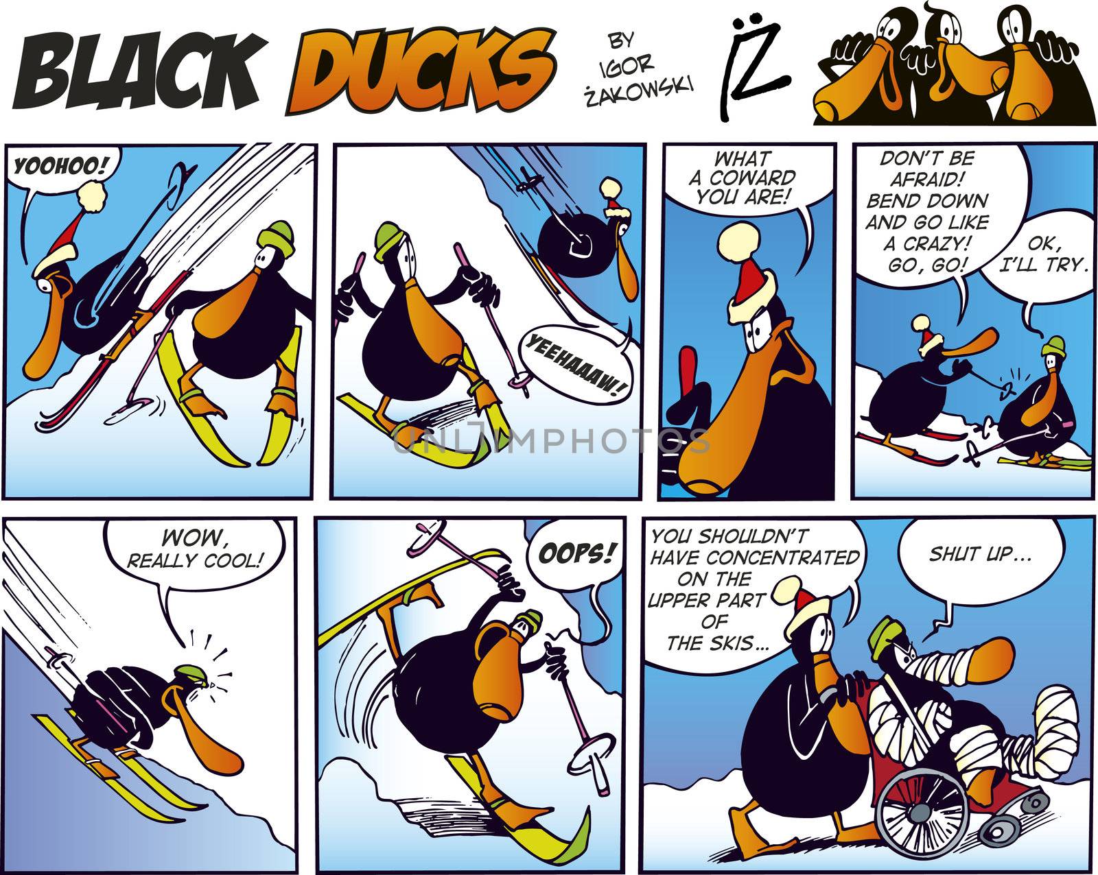 Black Ducks Comic Strip episode 35