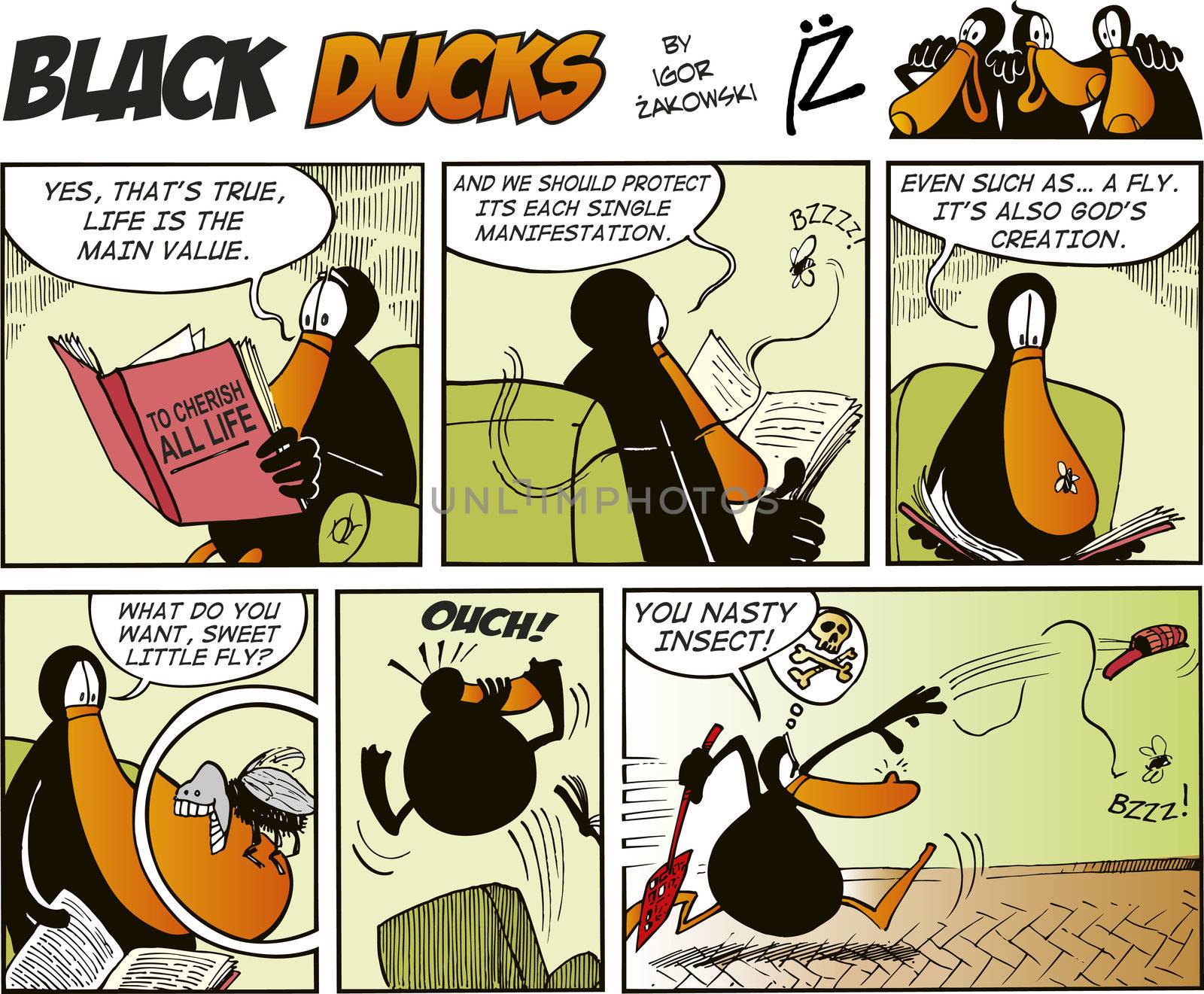 Black Ducks Comic Strip episode 36
