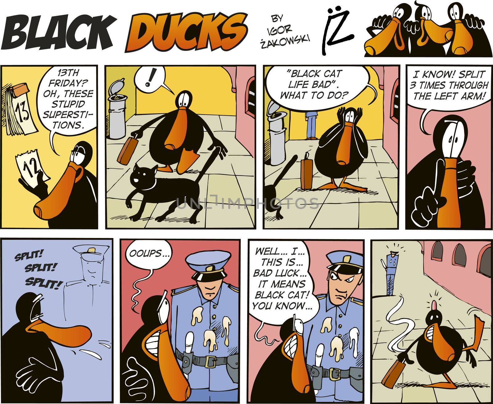 Black Ducks Comic Strip episode 38