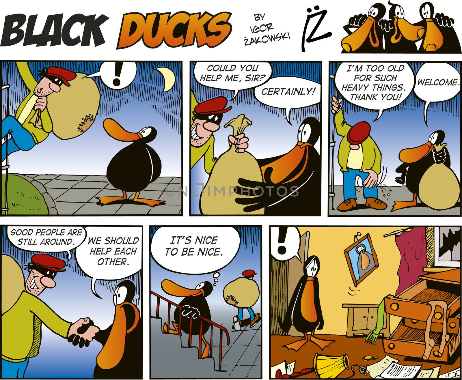 Black Ducks Comic Strip episode 42