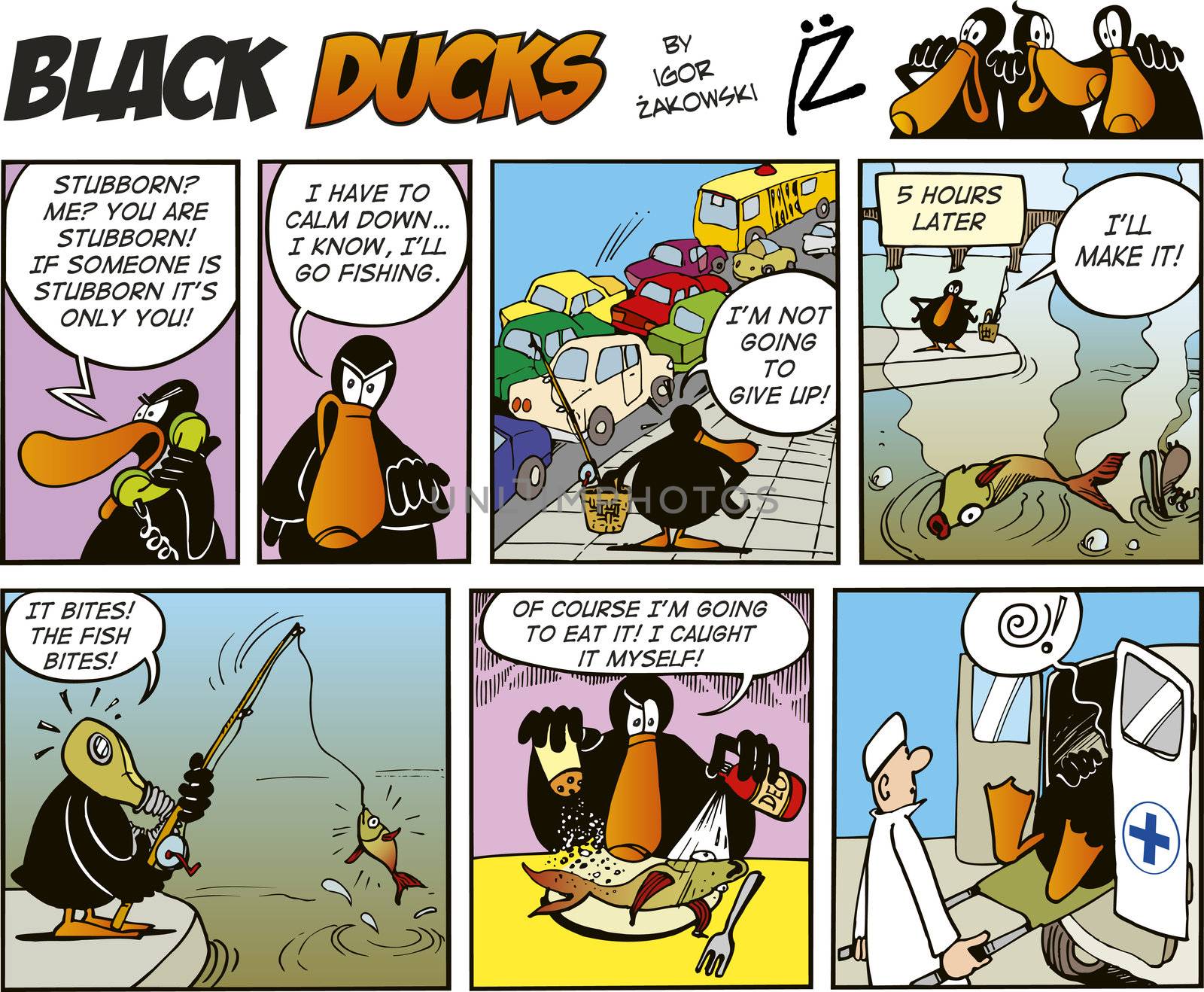 Black Ducks Comic Strip episode 48