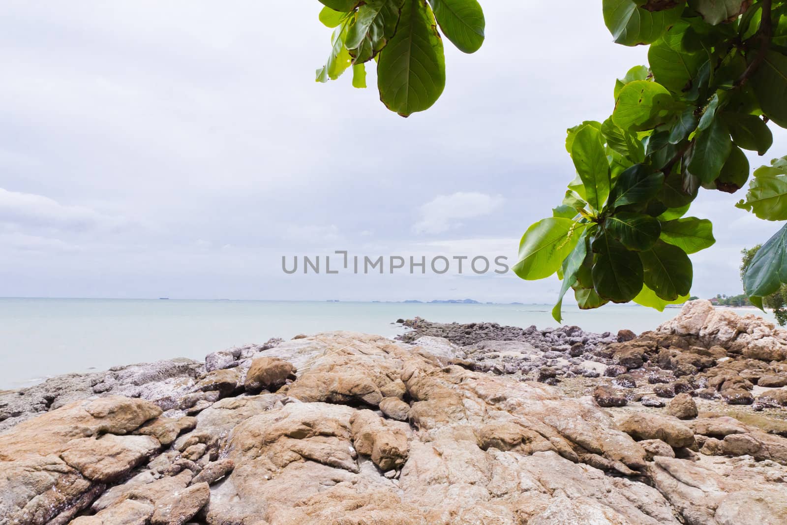 Rocky beach by the sea. by Na8011seeiN