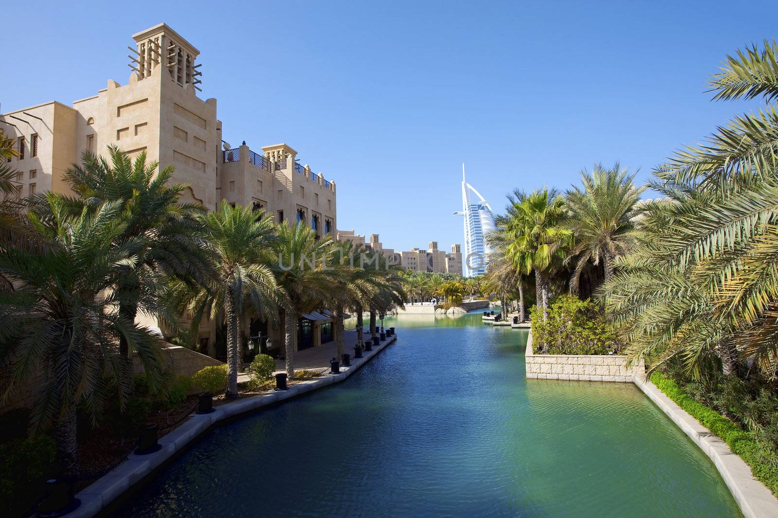 Madinat Jumeirah, Venice of the Gulf, in Dubai