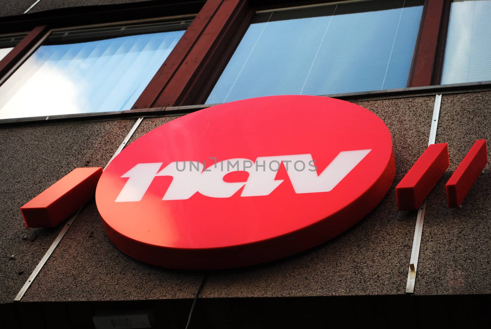 Sign of the Norwegian Labour and Welfare Administration (Nav).