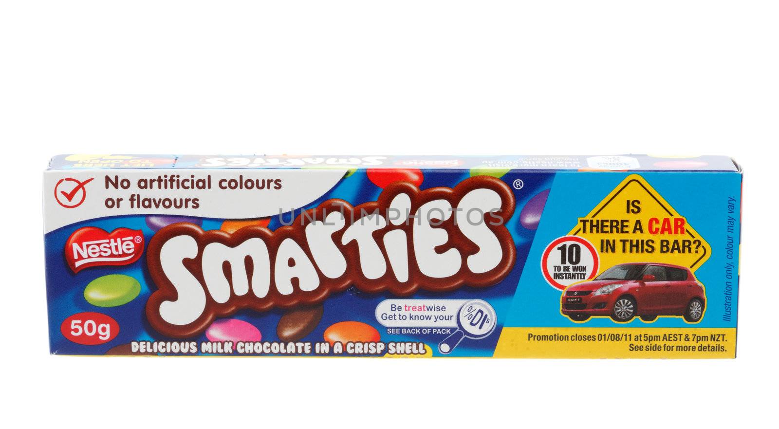 Nestle Smarties chocolate snack by lovleah