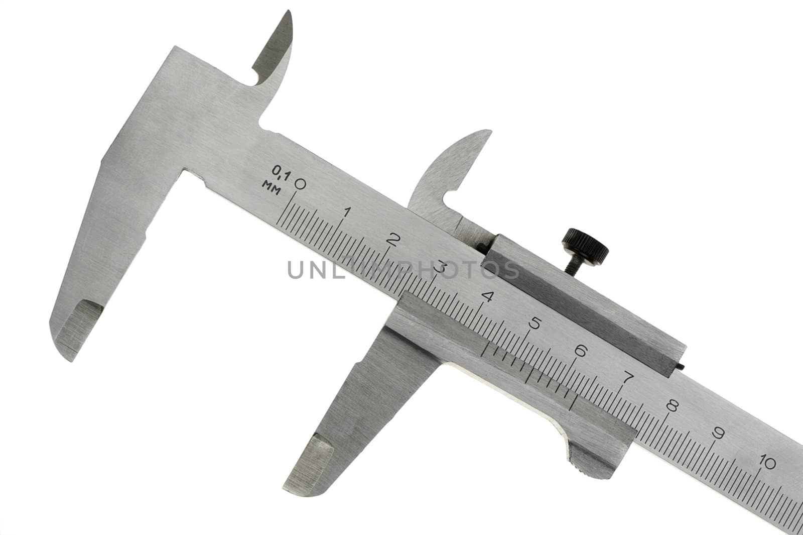 Caliper. Device used to measure the distance between two symmetrically opposing sides