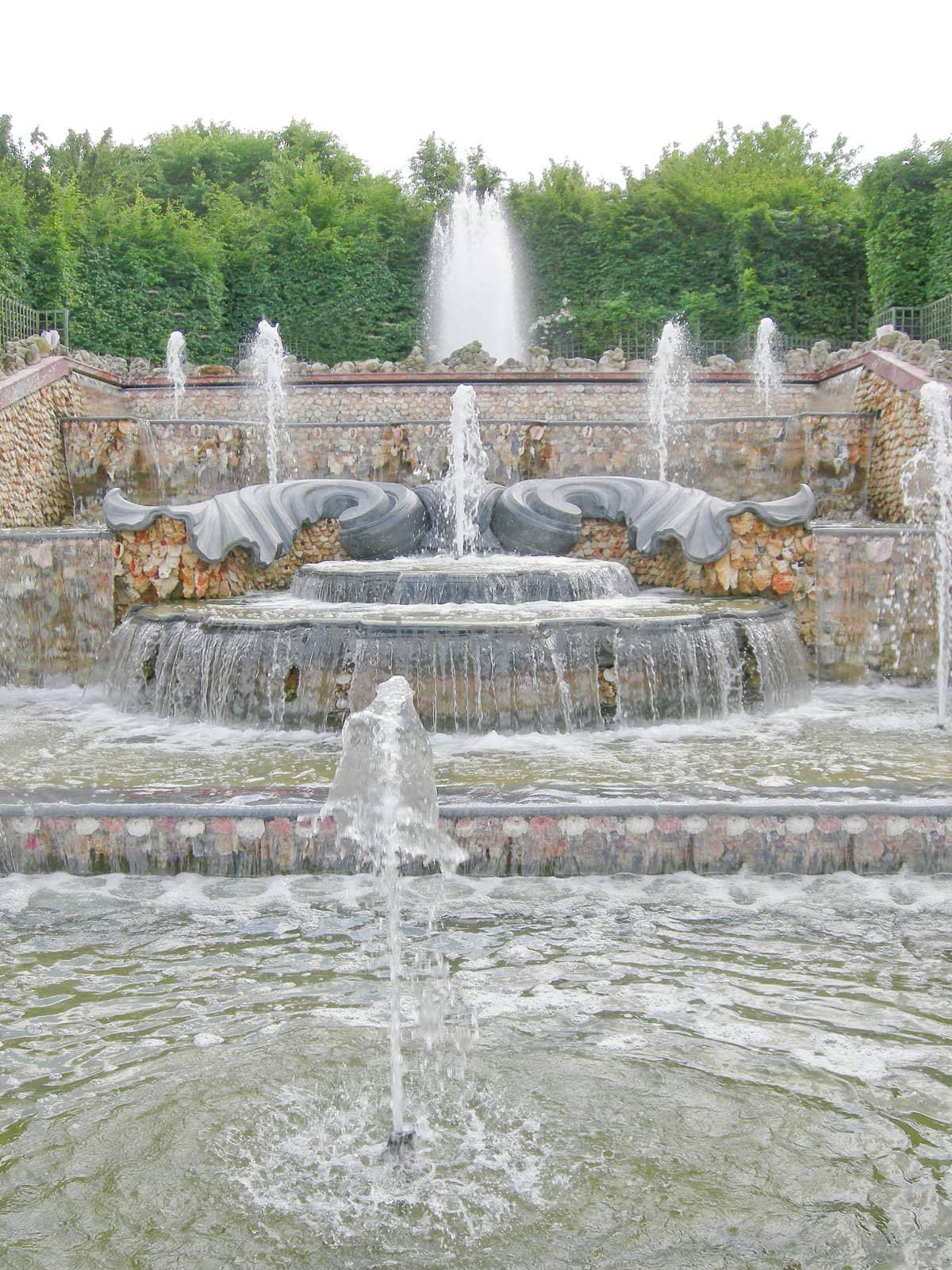 Baroque fountain, Paris, France