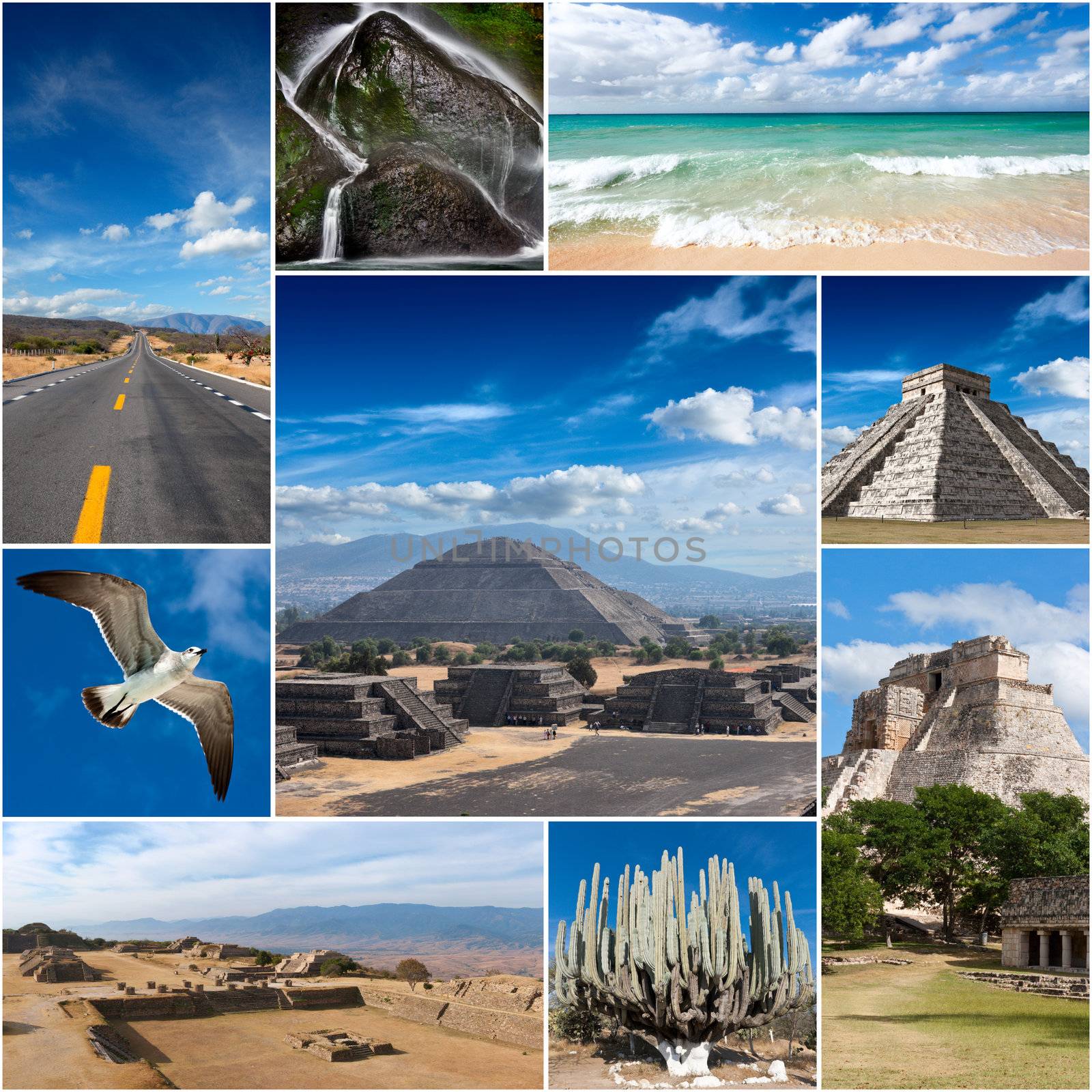 Collage of Mexico photos