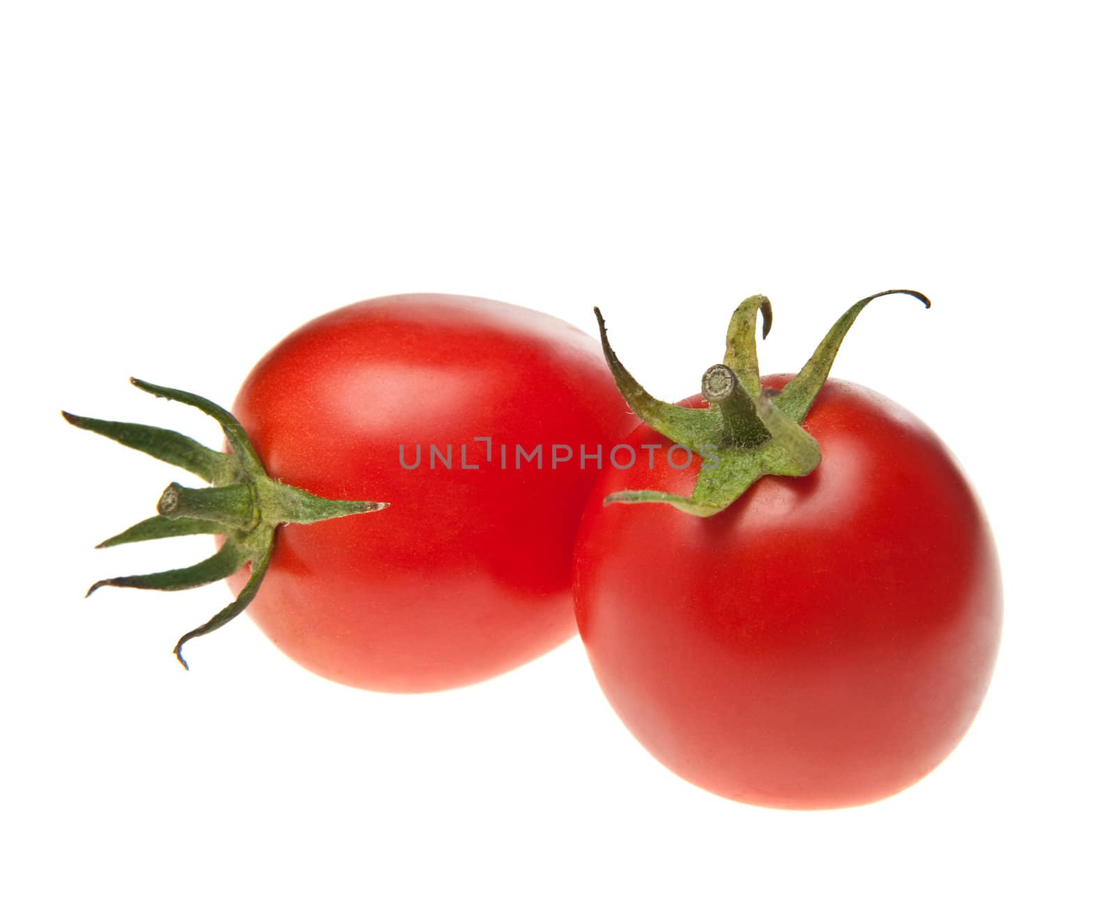 tomatoes. It is isolated on a white background.