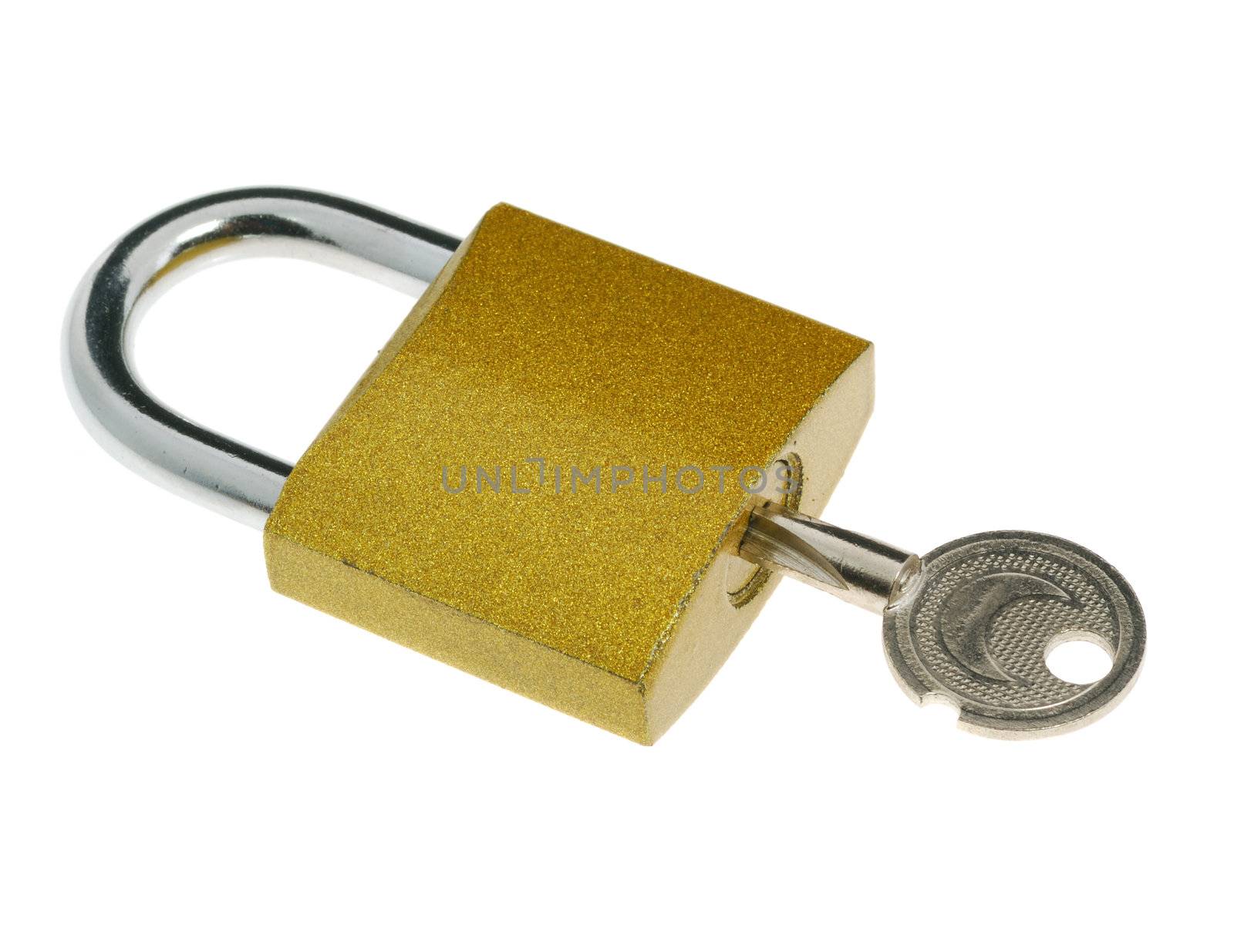Lock.The locking device interfering penetration into any space