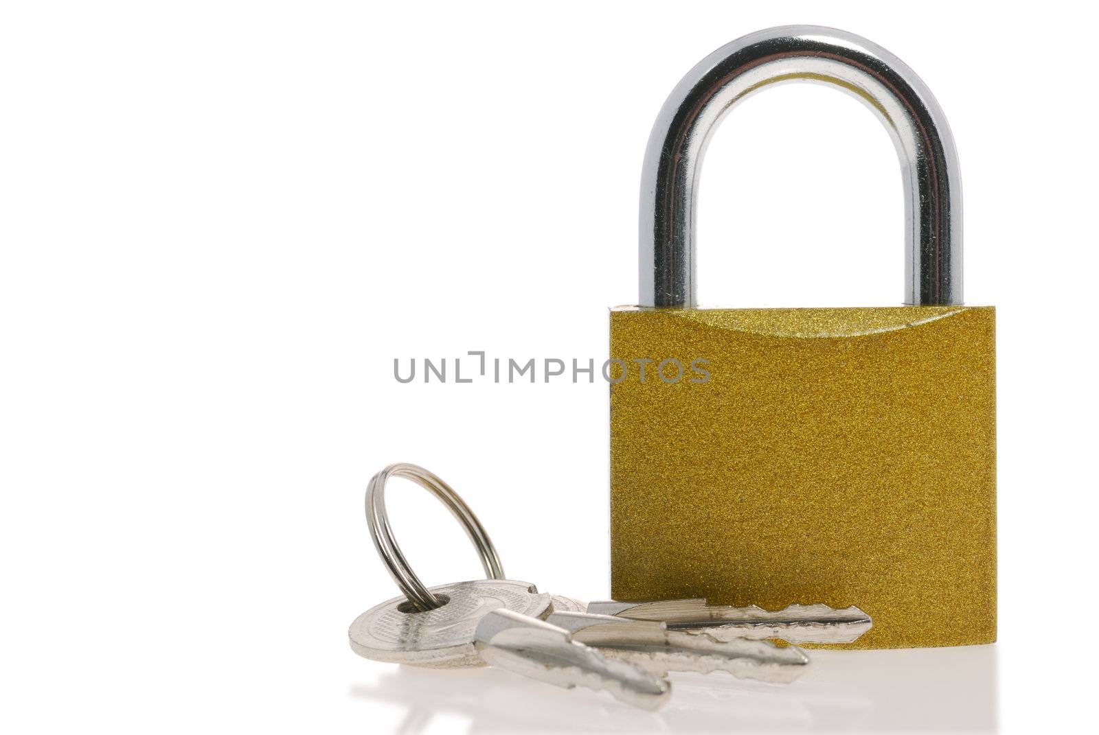 Lock.The locking device interfering penetration into any space