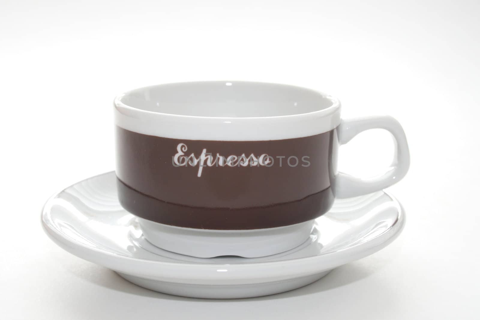 espresso  coffee cup close up by njene