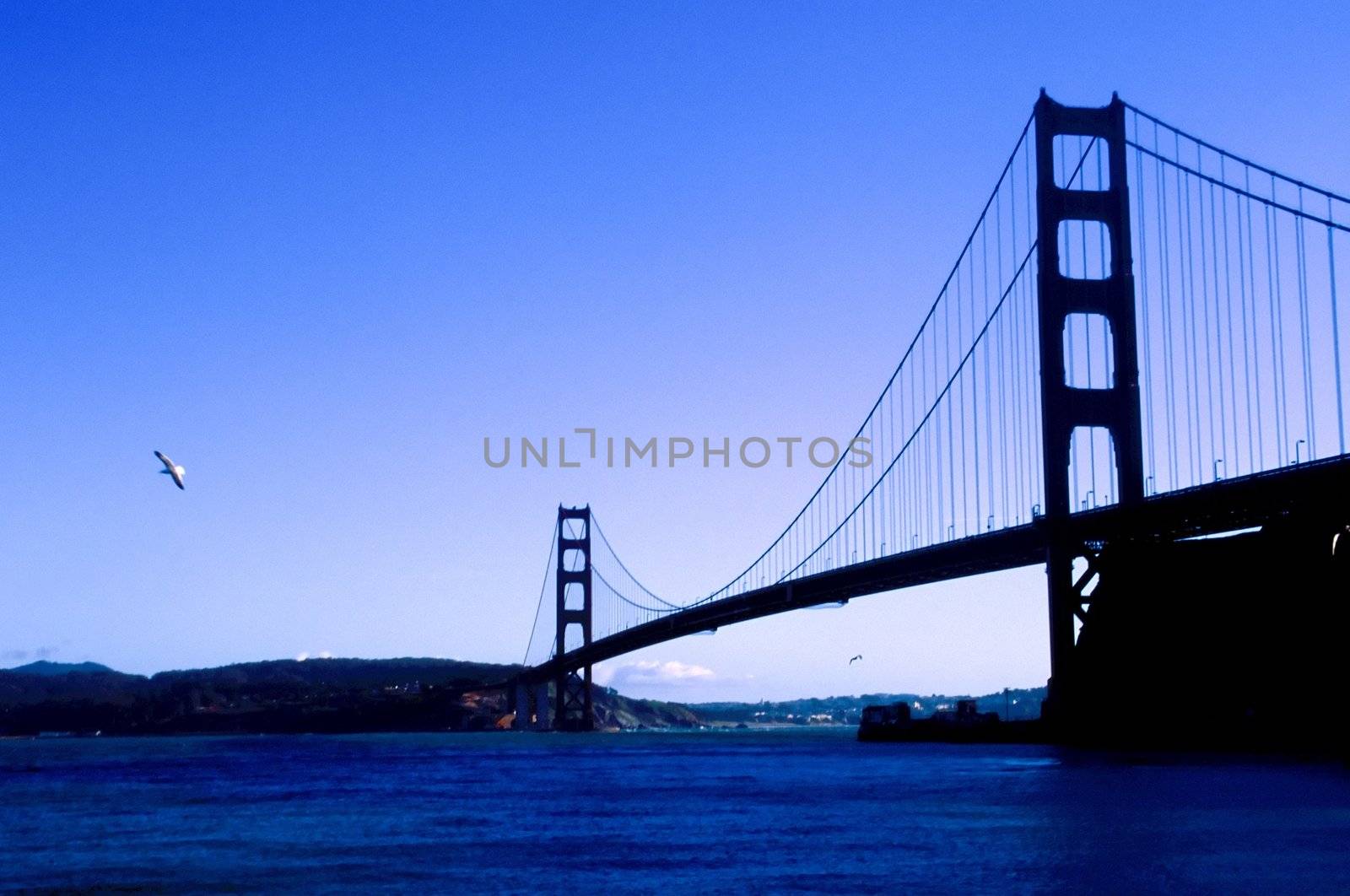 Golden Gate bridge in San Francisco, California