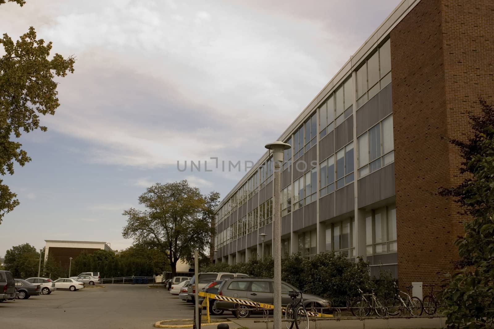 University of Illinois in Champaign - Art and Design Building.