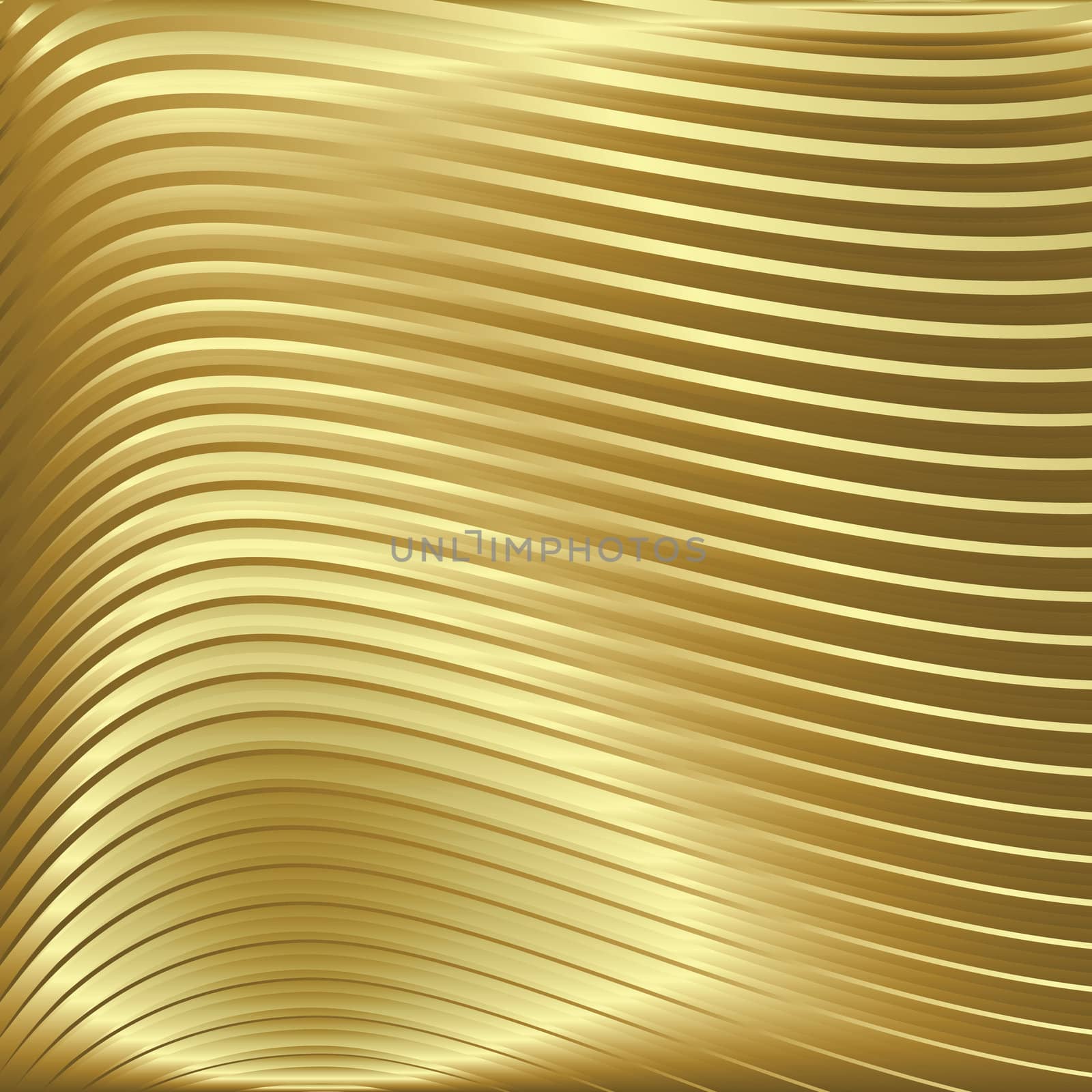 abstract gold background with waves on golden texture