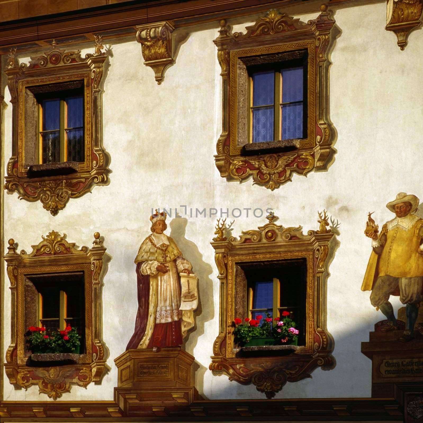 Facade of a house in Bavaria