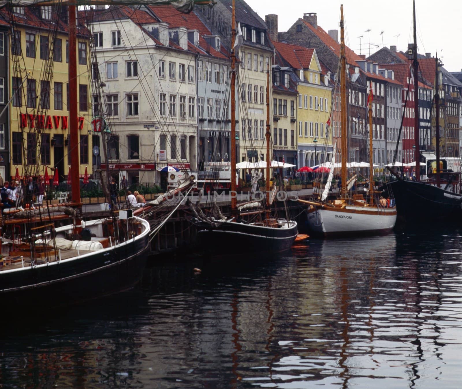 Nyhaven in Copenhagen, Denmark