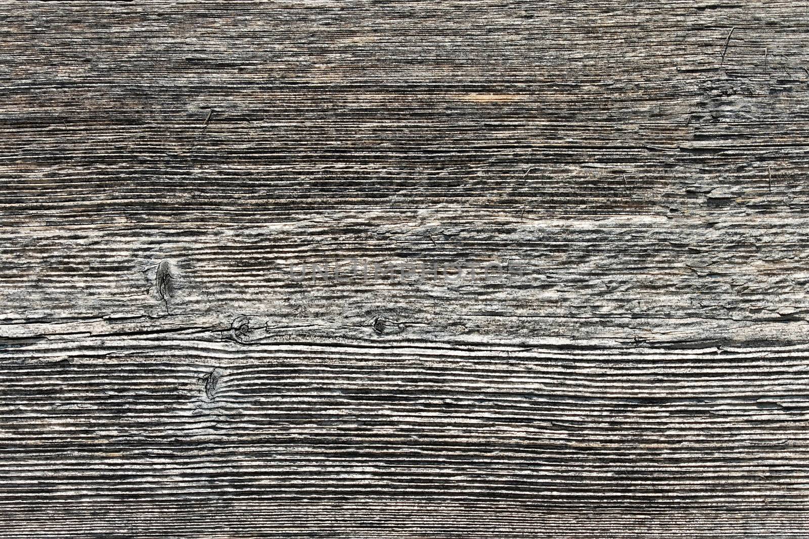 Details of structure of old wooden cutting board. Close Up