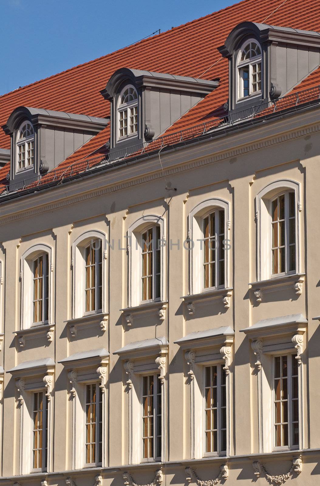 Image of an old traditional building facade.