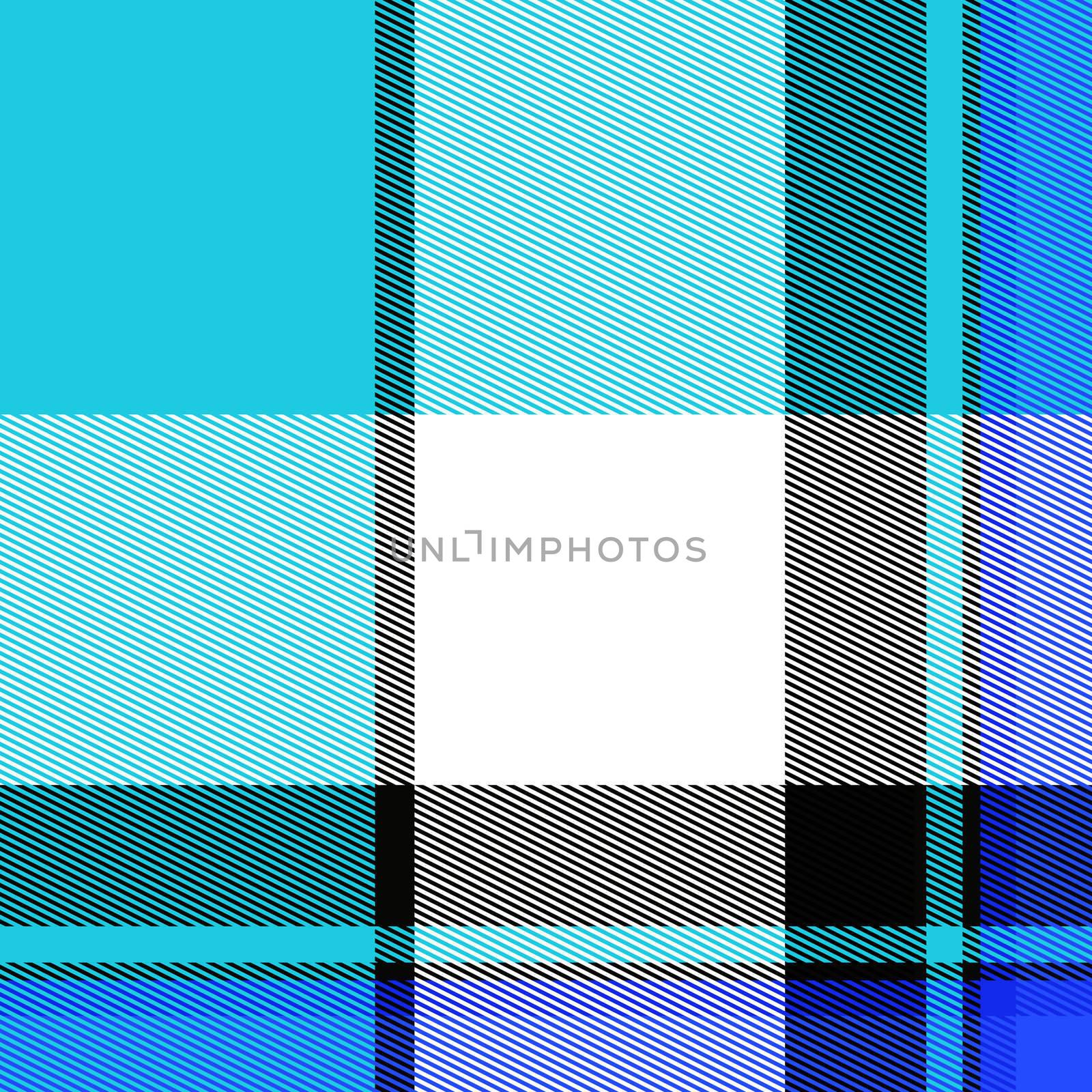 Blue Plaid Pattern by graficallyminded