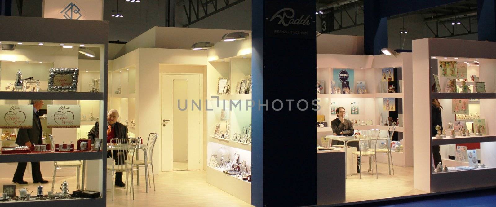 Interior design solution in exhibition at Macef, International Home Show Exhibition in Milan, Italy.