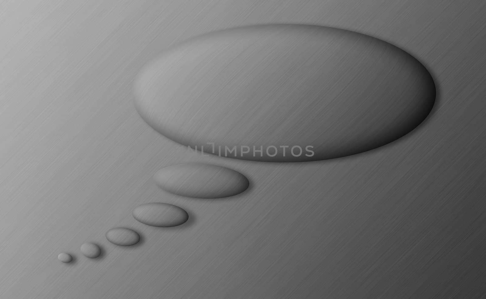 Metalic abstract background with water drops by mozzyb