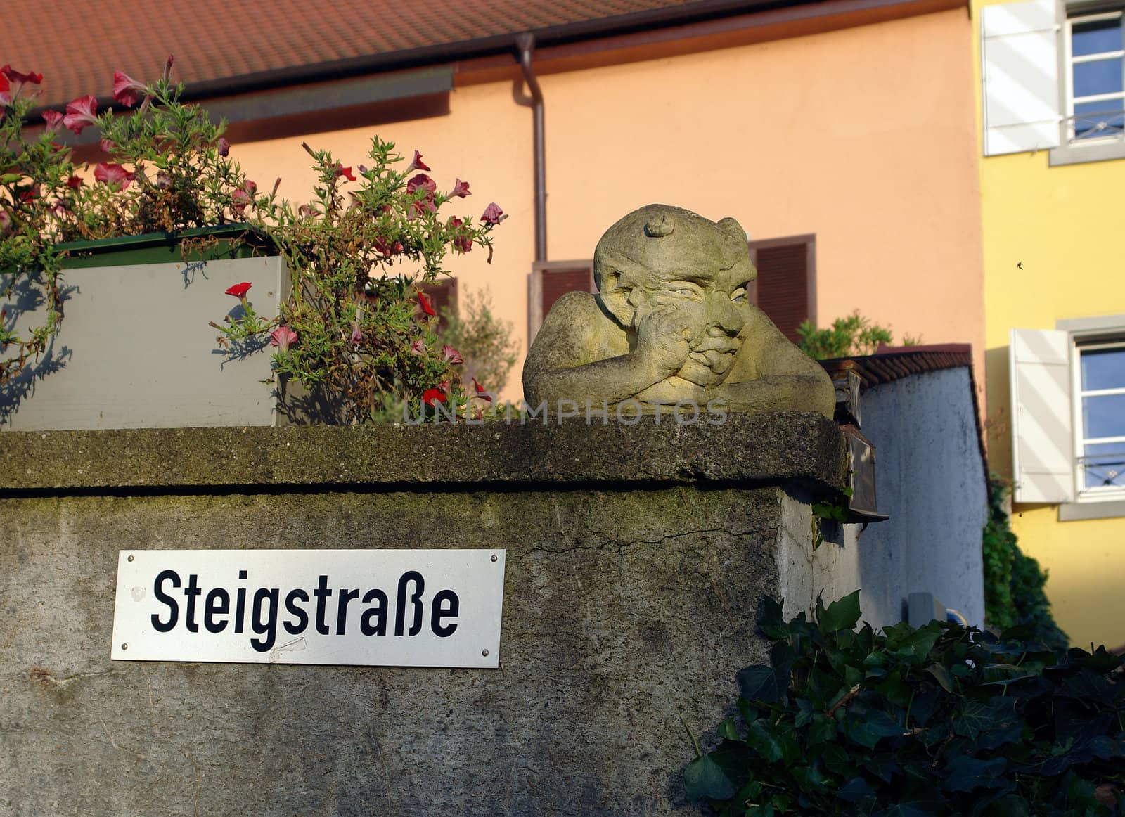 Devil figure on Steigstrasse, Meersburg