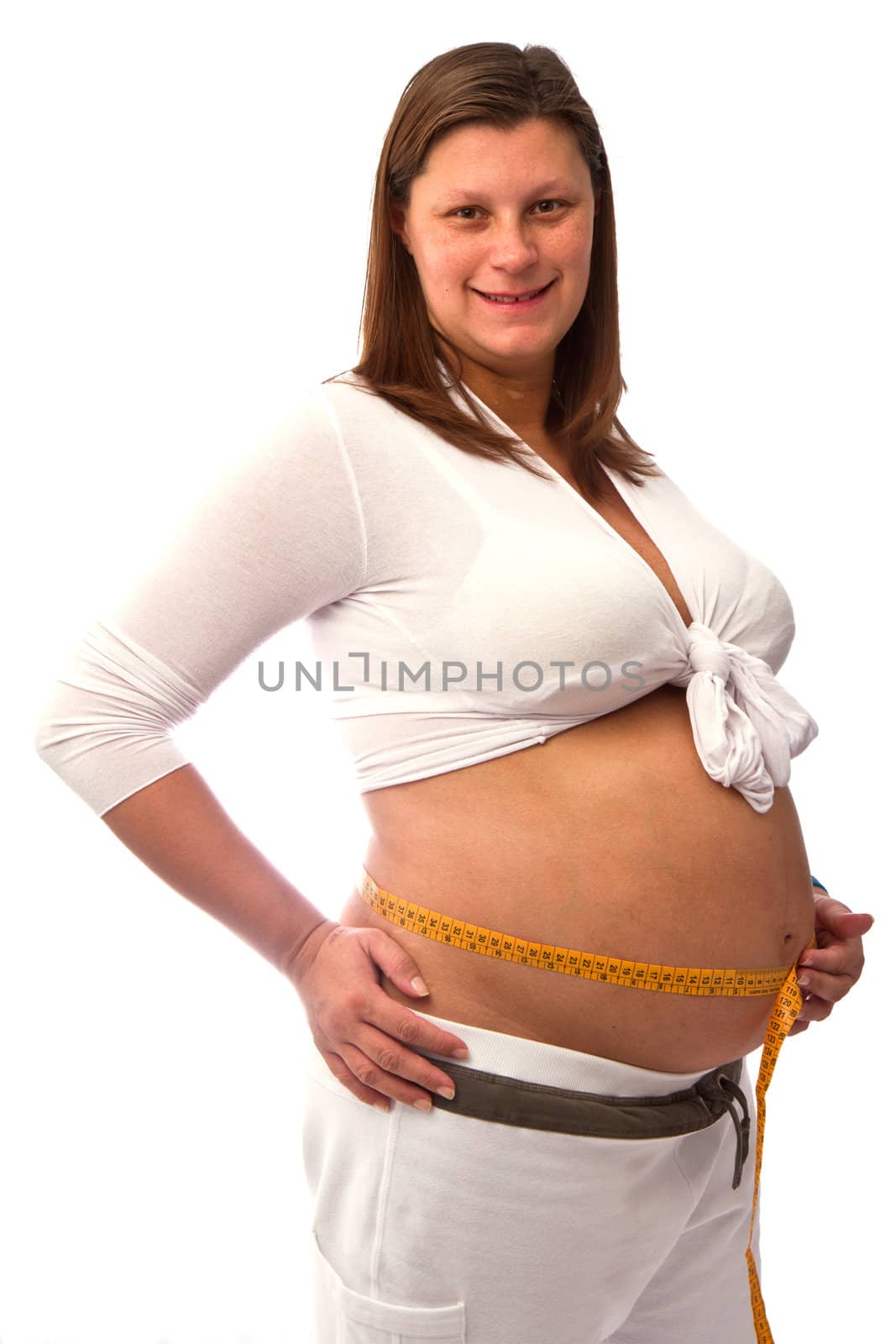 pregnant woman by lsantilli