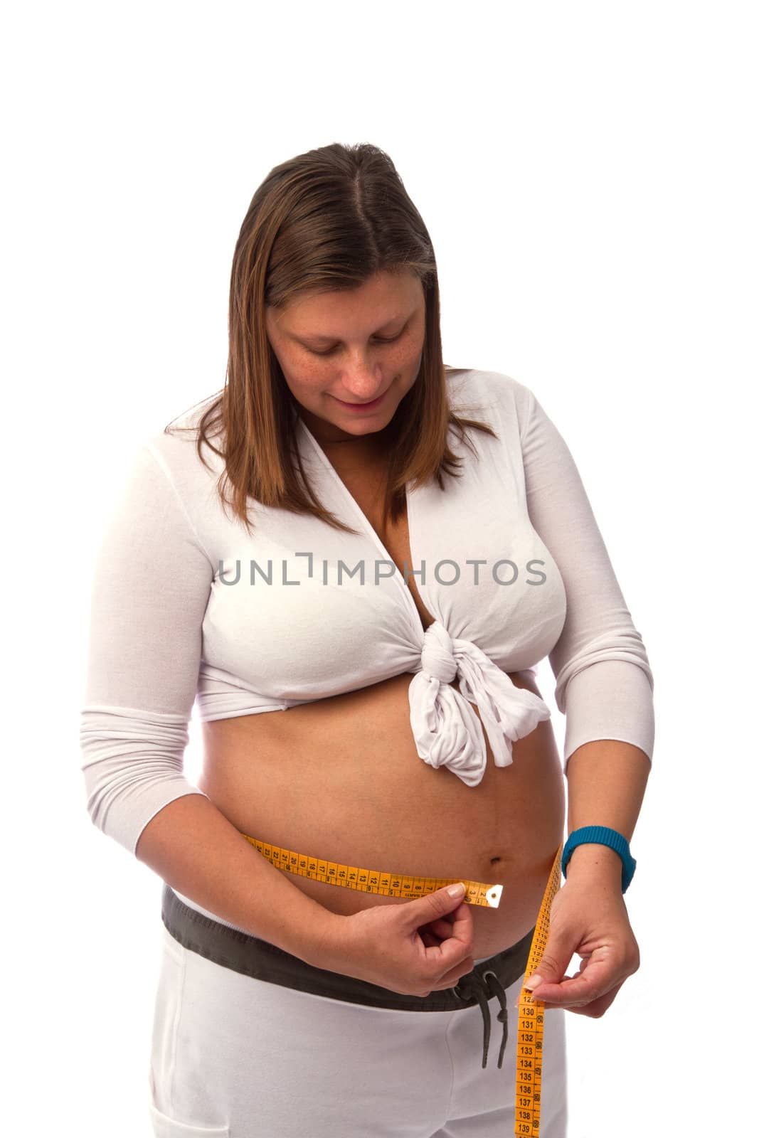 pregnant woman by lsantilli