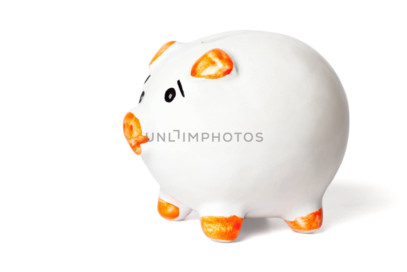 Piggy bank  isolated on white background