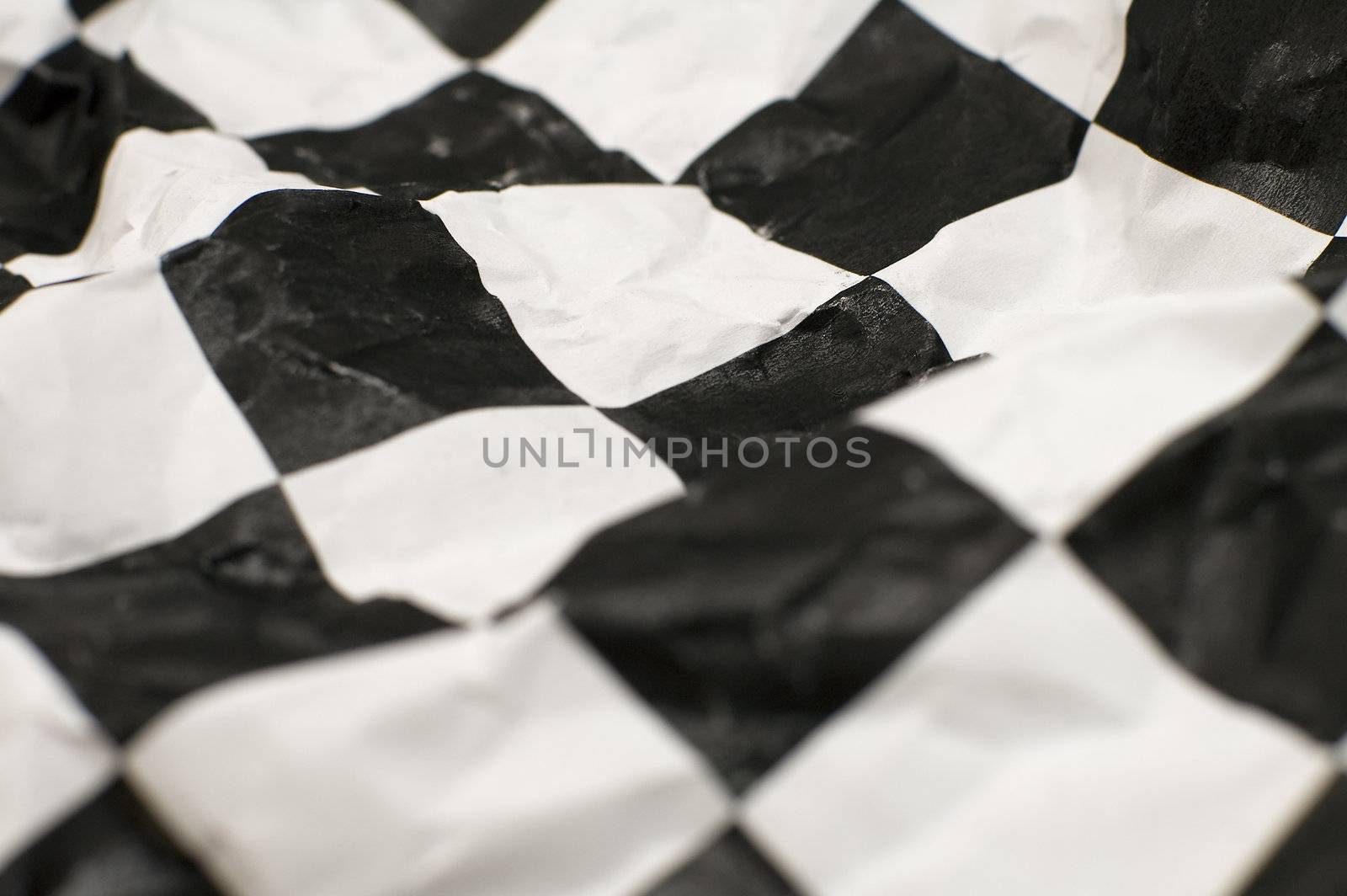 checkered race flag by rorem