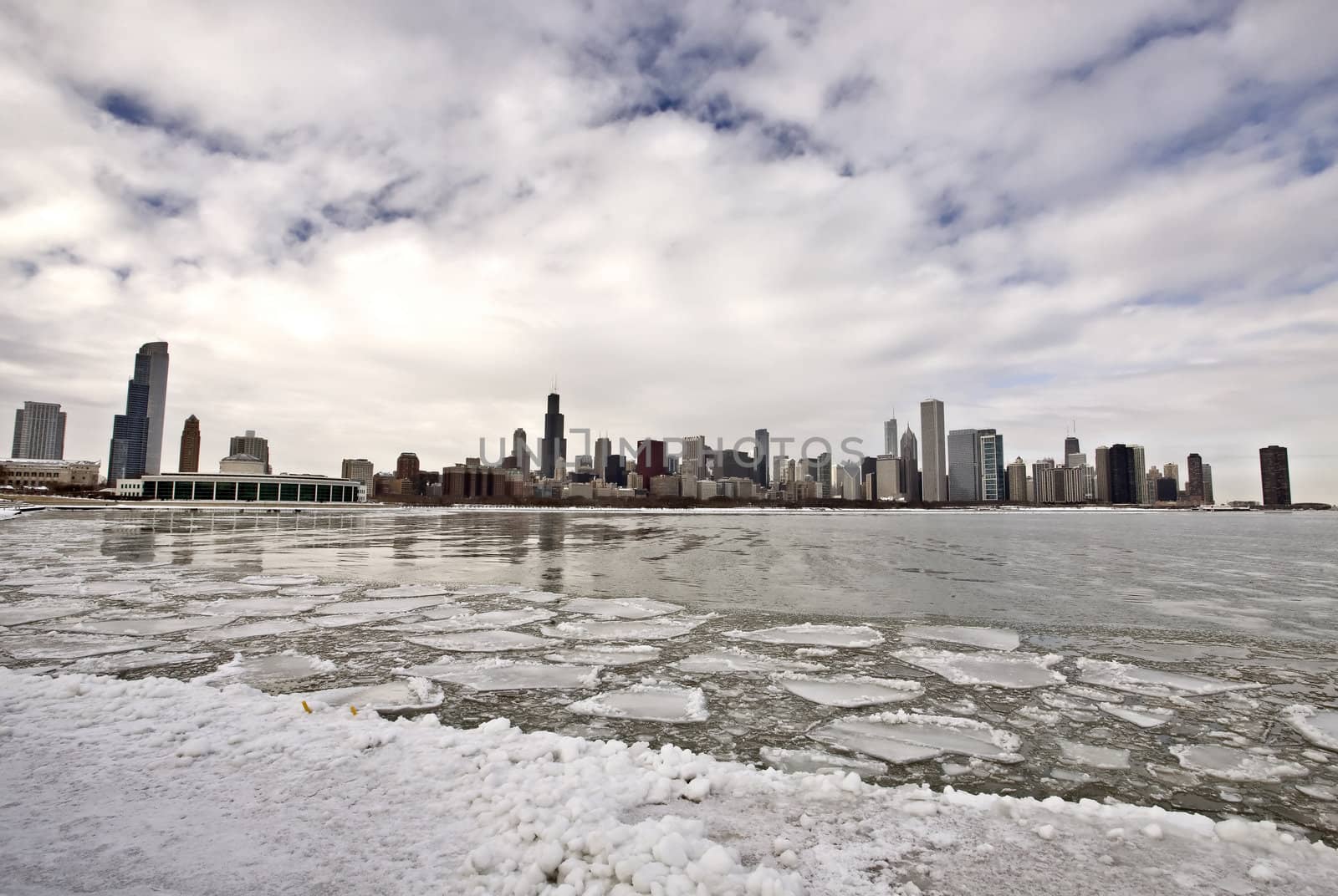 Chicago Downtown City  Lake Michigan by pictureguy