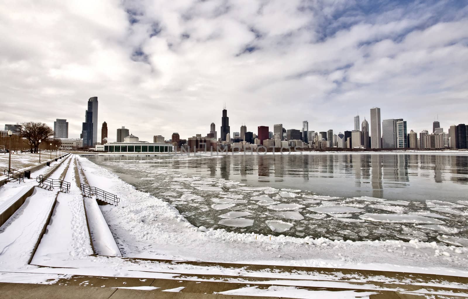 Chicago Downtown City  Lake Michigan by pictureguy