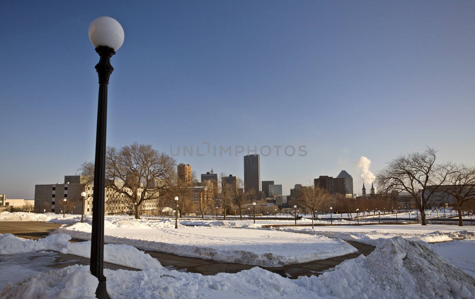 Downtown Skyline Minneapolis Minnesota by pictureguy