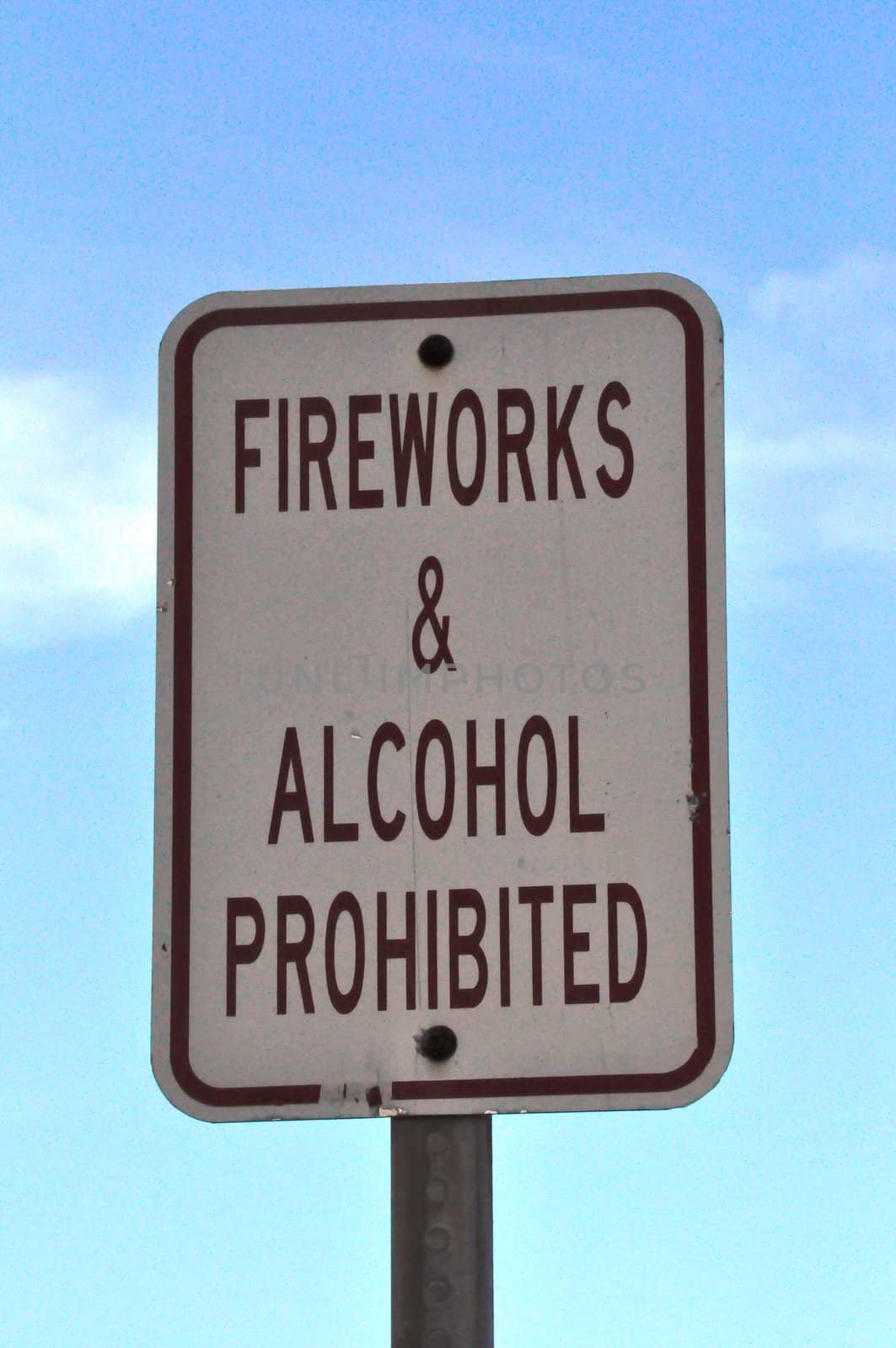 Fireworks and alcohol prohibited by RefocusPhoto