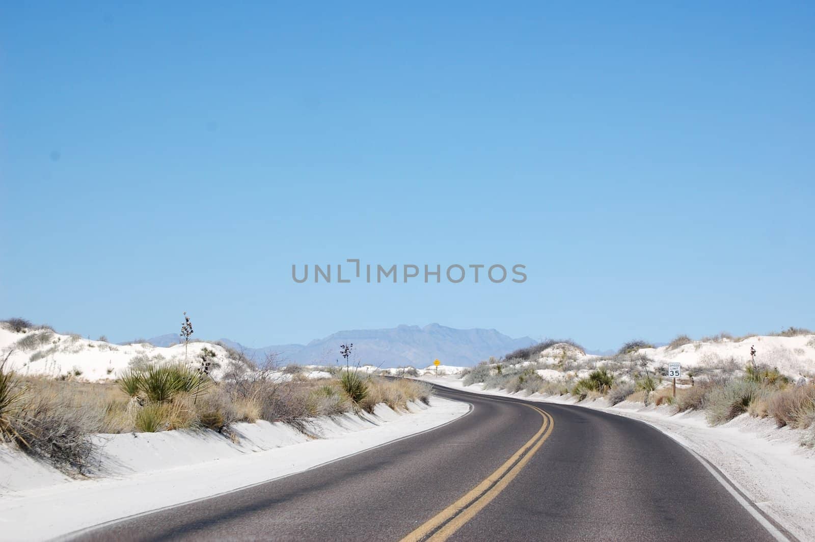 White Sands road by RefocusPhoto