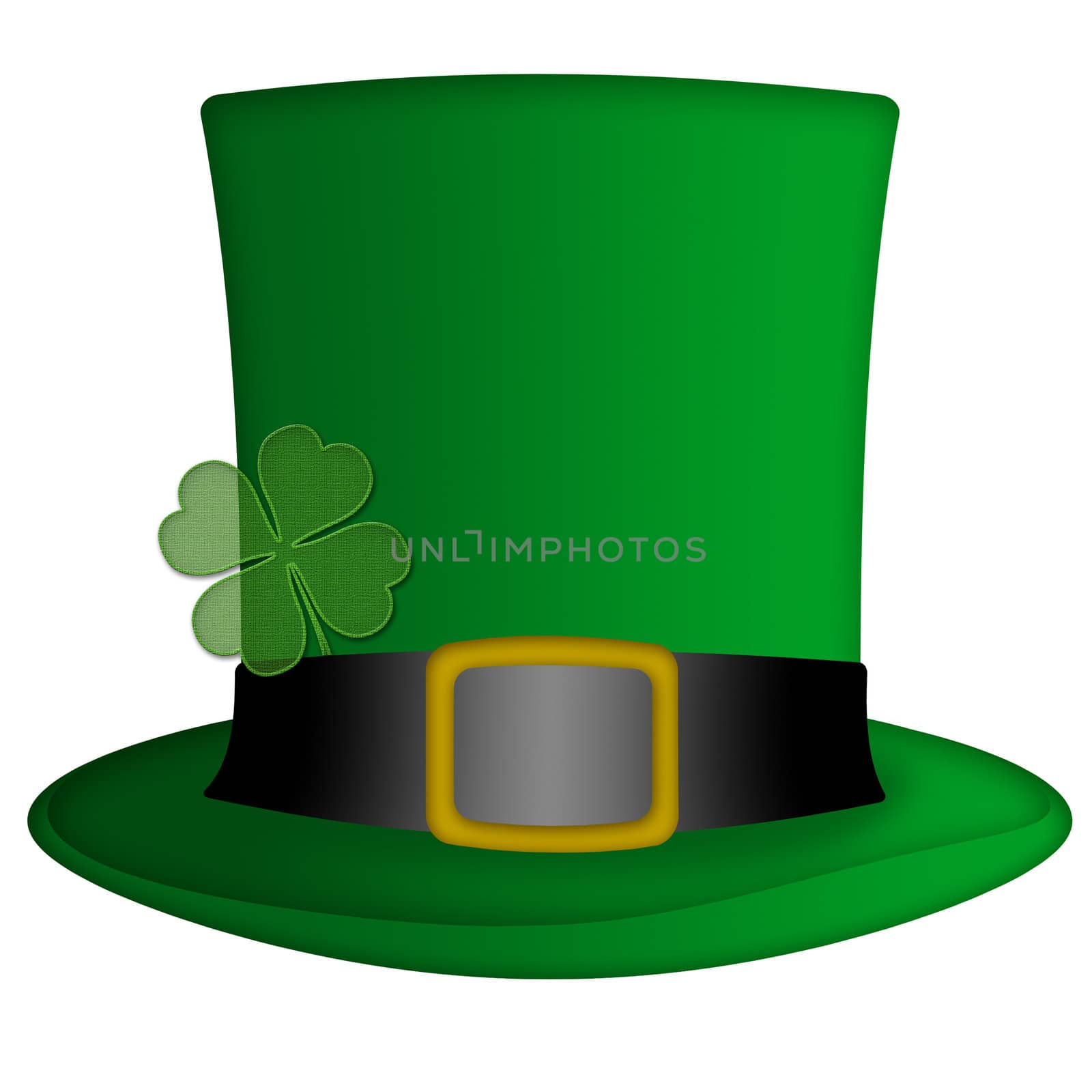 St Patricks Day Irish Leprechaun Hat Illustration
