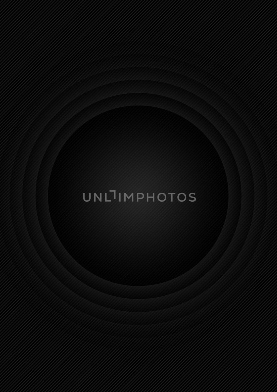 Abstract  background black with circles and lines, texture for the design