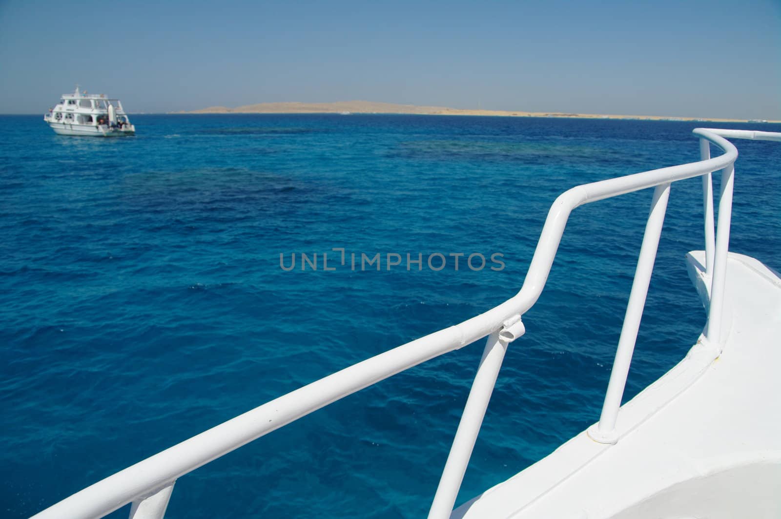 view from a yacht  in the red sea.....