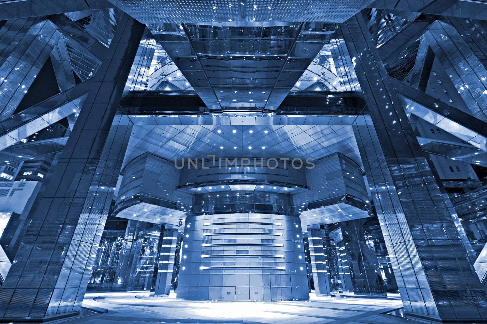 modern building architectural abstract