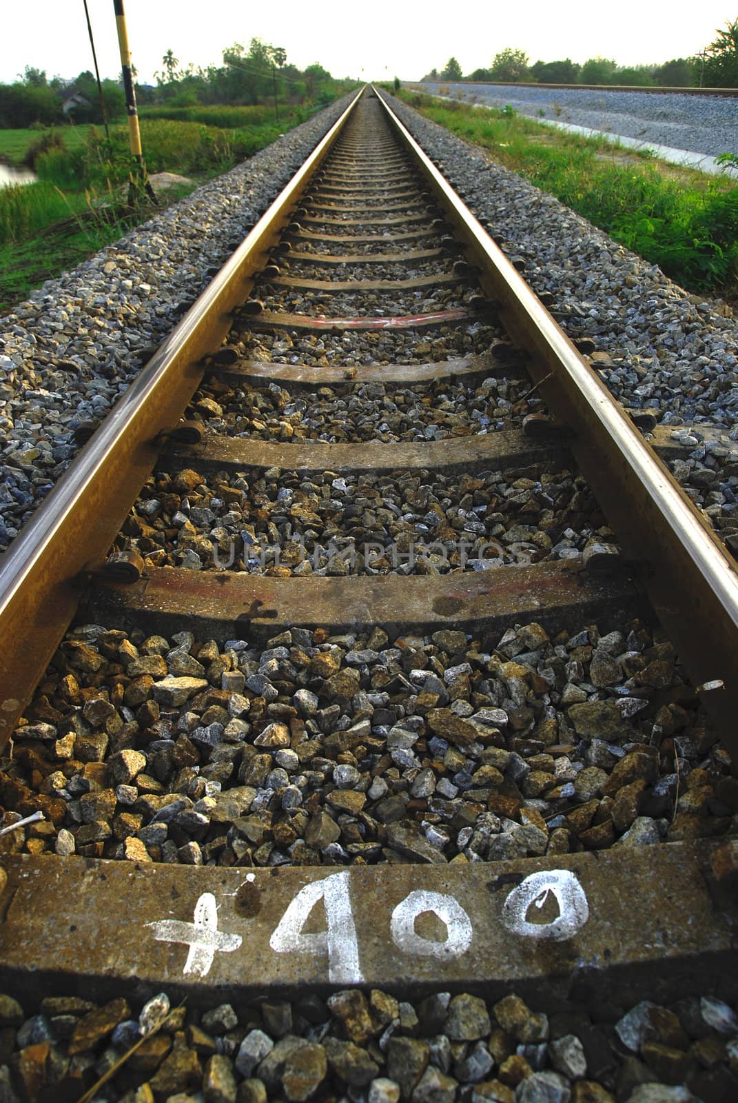 Rail Road Tracks outdoor 
