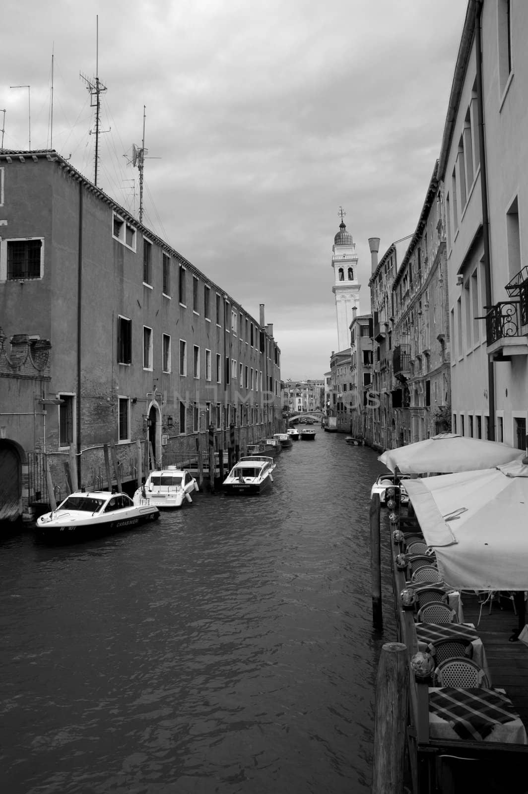 The beautiful canals of Venice, Italy.