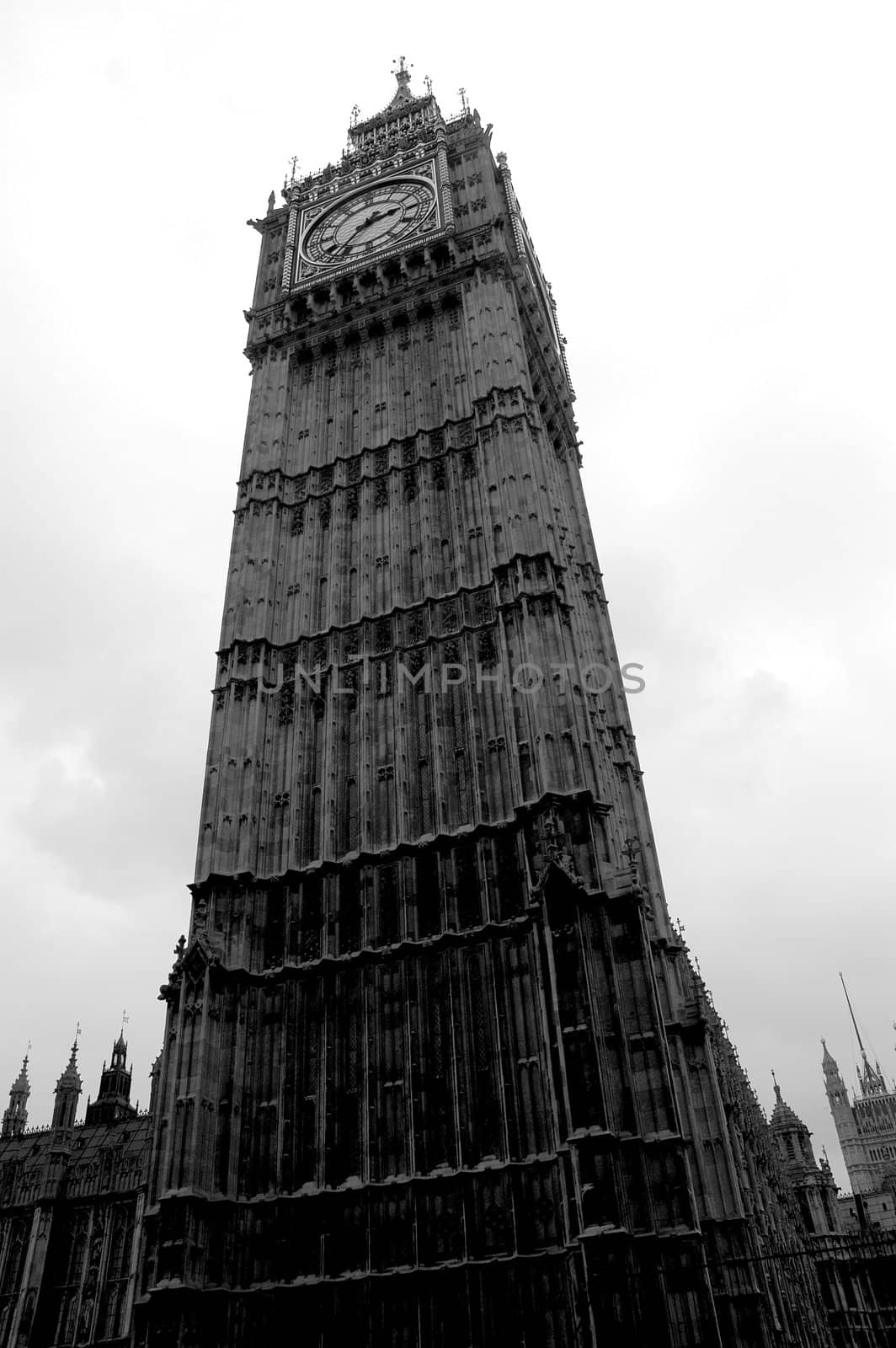 The amazing Big Ben in London taken with a Nikon.