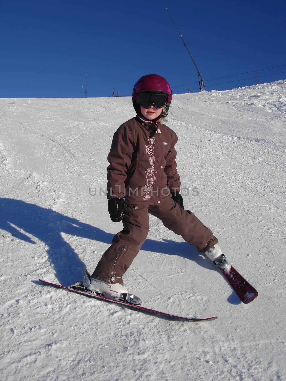 skiing view